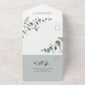 Mariage Budget Eucalyptus invitation botanique + r (Dehors)