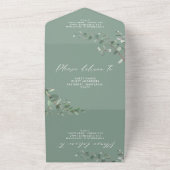 Mariage Budget Eucalyptus invitation botanique + r (Dehors)