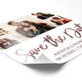 Mariage Budget Moderne Enregistrer La Date Photo C (Coin)