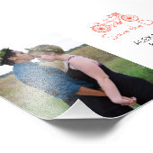 Mariage budget moderne photo enregistrer la date (Coin)