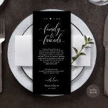 Mariage Cadre Merci Carte Classique Moderne<br><div class="desc">Partagez l'amour et montrez votre appréciation à vos invités, quand ils s'assoient à leur siège et lisent cette carte de remerciement personnalisée et charmante. C'est une façon merveilleuse de commencer votre fête spéciale ! Cette carte vous donnera le ton pour un événement inoubliable. Le carte de remerciements est décoré dans...</div>