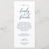 Mariage Cadre Merci Carte Classique Moderne (Devant)