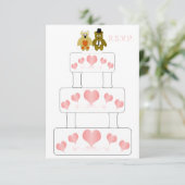 Mariage Cake Design Wedding RSVP (Debout devant)