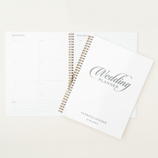 Mariage Calligraphie Chic Classique (Devant avec enveloppe)