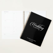 Mariage calligraphié noir et blanc classique (Devant avec enveloppe)
