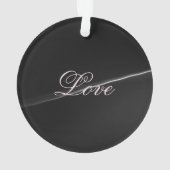 Mariage Calligraphie Vague Gris Foncé Tendance (dos)