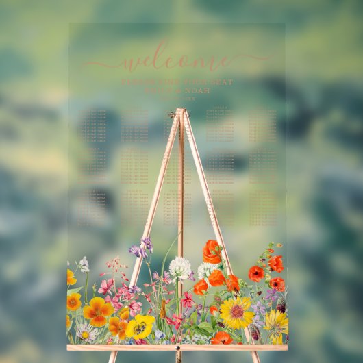 Mariage campagnard à fleurs sauvages colorées - Ta (Neutre)