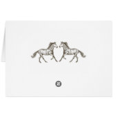 Mariage campagnard du cheval de l'Merci occidental (Dos Horizontal)