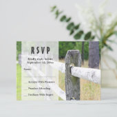 Mariage campagnard RSVP (Debout devant)