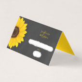 mariage campagnard rustique tournesol (Back)