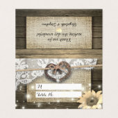 Mariage cardiaque en fer à cheval en couple Numéro (Outside Unfolded)