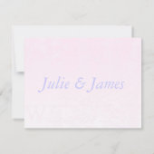 Mariage Carte de remerciements Invitations personn (Dos)