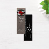 Mariage Carte de remerciements Signet Favoriser le (Bureau)