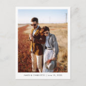 Mariage Carte postale Livre d'or Modèle photo pers (Devant)