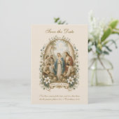 Mariage Catholique Cana Save the Date (Debout devant)