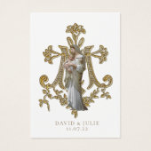 Mariage catholique Carte Sainte traditionnelle (Devant)