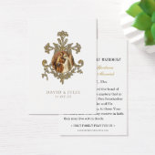 Mariage catholique Carte Sainte traditionnelle (Bureau)