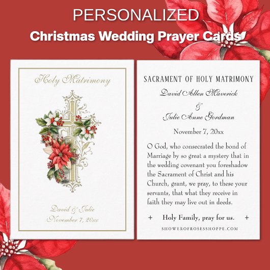 Mariage catholique de Noël Favoriser la Carte Sain