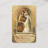 Mariage catholique traditionnel Favoriser la Carte (Devant)