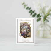 Mariage catholique traditionnel Favoriser la Carte (Debout devant)