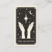 Mariage céleste Boho Tarot Carte de remerciements (Devant)