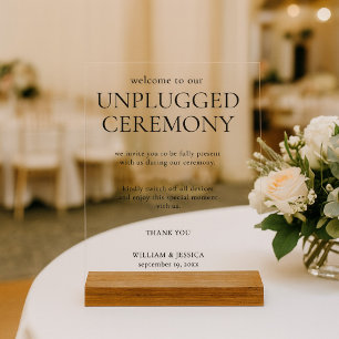 Mariage Cérémonie Minimaliste Débranchée