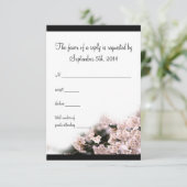 Mariage cerise en fleurs RSVP (Debout devant)