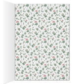 Mariage Champêtre Fleur Sauvage Vert Sauge (Intérieur (Droit))