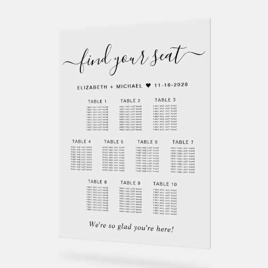 Mariage Chic 10 Table (Angle)