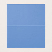 Mariage Chic Bleu avec Flourishes Blancs (Inside Unfolded)