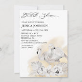 Mariage Chic Boho : Invitation Fête de Mariée Flam (Devant)