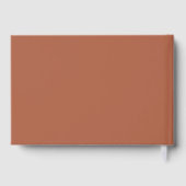 Mariage Chic Monogramme Terracotta (Verso)