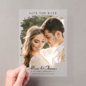 Mariage Chic Photo Moderne de Faire-Part (In situ (ordinateur de poche))