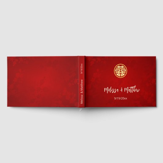 Mariage chinois rouge chatoyant (Complet)