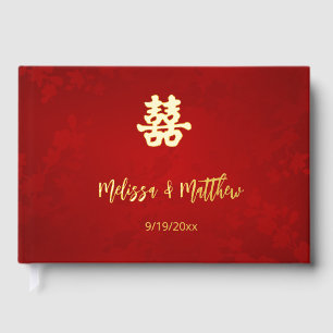 Mariage chinois rouge chatoyant