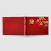 Mariage chinois rouge or floral (Complet)
