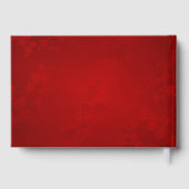 Mariage chinois rouge or floral (Verso)