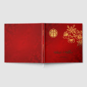 Mariage chinois rouge or floral (Complet)