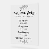 Mariage chronologique de l'histoire d'amour (Angle)