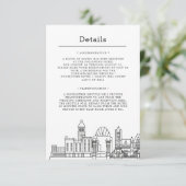 Mariage Cincinnati | Invitation Détails (Debout devant)