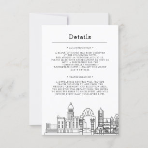 Mariage Cincinnati   Invitation Détails