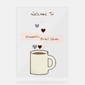 Mariage civil sous le thème du café (Recto)