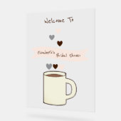 Mariage civil sous le thème du café (Angle)