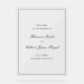 Mariage Classique aux Frontières Noir et Blanc Int (Recto)