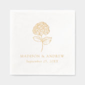 Mariage Classique aux Hortensias (Recto)