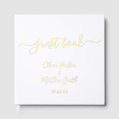 Mariage classique blanc minimaliste (Recto)
