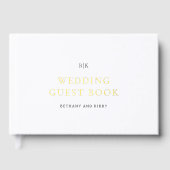 Mariage Classique Élégant Noir et Blanc (Recto)