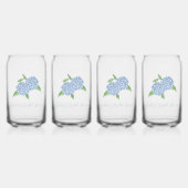 Mariage Classique Hydrangea Bleu sur le Thème de l (Recto)