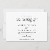 Mariage Collage Photo | Invitations Code Qr (Devant)