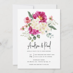 Mariage Collage Photo Invitations Code Qr